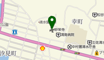 妙栄寺の地図画像