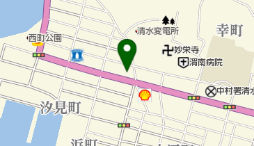 フラワーショップ花久の地図画像