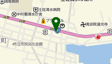 カットショップクロス(CROSS)の地図画像