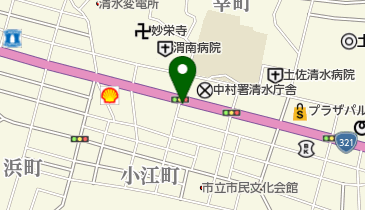 バーバーあさりの地図画像