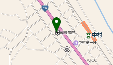 幡多病院の地図画像