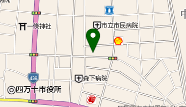 吉井海産物店の地図画像