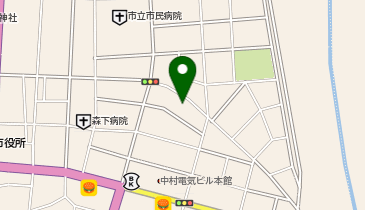 中村カイロヘルスセンターの地図画像