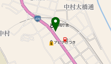 四国労働金庫中村支店の地図画像