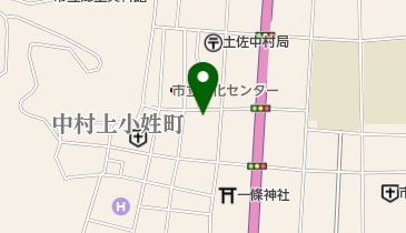 カツセクリーニング店の地図画像