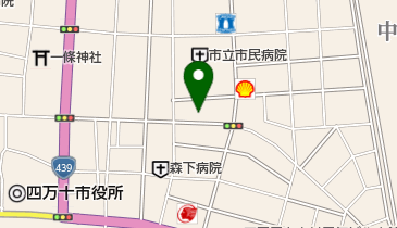 一条通商店街振興組合の地図画像
