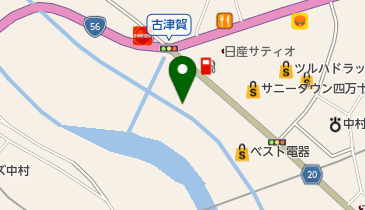 JA高知県 中村育苗センターの地図画像