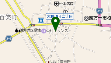 くすおか呉服店の地図画像