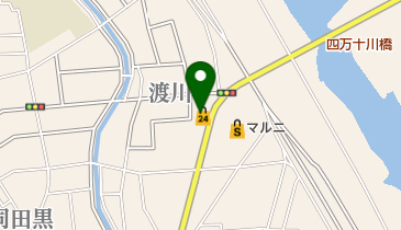 西村酒店の地図画像