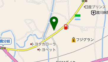 くずもと自動車の地図画像