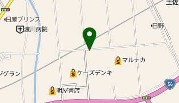 清水自動車の地図画像