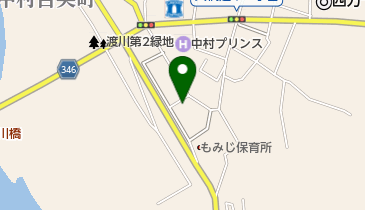 稲田の生花店の地図画像