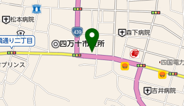 どい時計店の地図画像