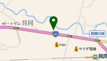 土森塗料店の地図画像