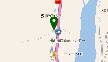 愛美容室の地図画像