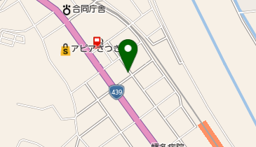 カットスタジオピンハウスの地図画像