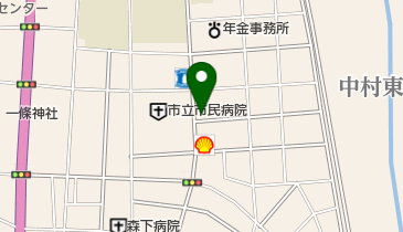 矢野米穀店の地図画像