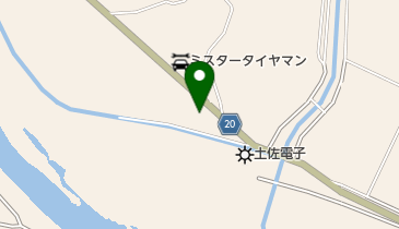 焼肉しまんとの地図画像