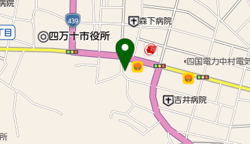 中村温泉の地図画像