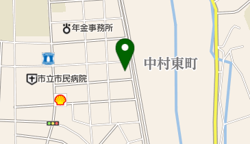 ヘアーハウスひらおかの地図画像