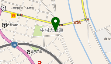 四万十市役所 本庁 上下水道課 八反原ポンプ場の地図画像