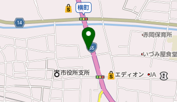 神明自転車店の地図画像