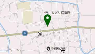 まるなか寺田商店の地図画像