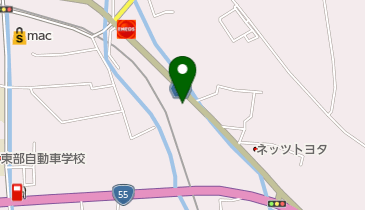 野市キリストの教会の地図画像