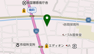 北代寝装店の地図画像