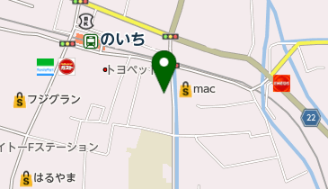 たにやま美容室の地図画像