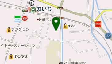 タンポポ美容室の地図画像