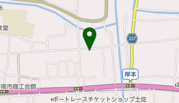 にし美容室の地図画像