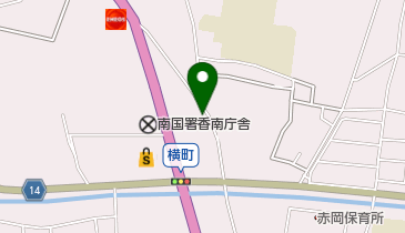 美容室リズの地図画像