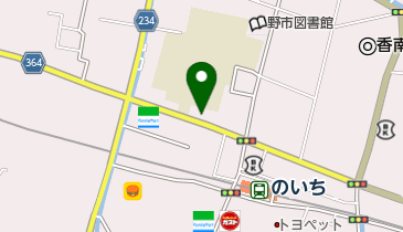 北川洋品店の地図画像