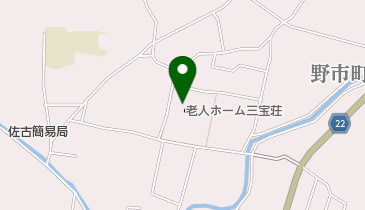 特別養護老人ホーム三宝荘の地図画像