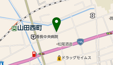 中央運送株式会社山田営業所の地図画像