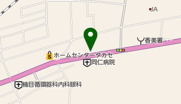 上村電機店の地図画像