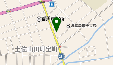 敬尚電気山田店の地図画像