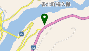 香北岡村モータースの地図画像