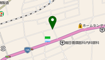 山崎食料品店の地図画像