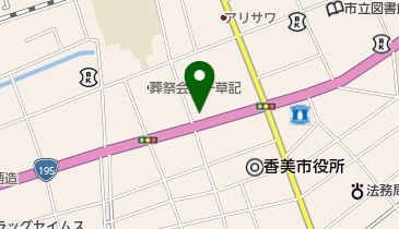 デンキのセキダの地図画像