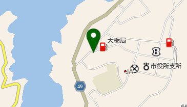 大栃観光タクシーの地図画像