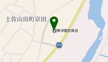 東洋園芸食品株式会社土佐山田工場の地図画像