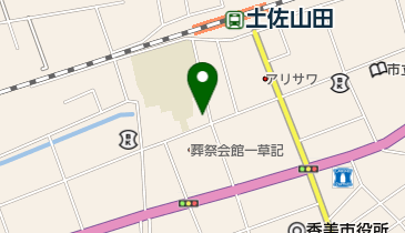 あさ美容室の地図画像