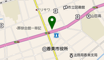 住友生命保険相互会社高知支社香美支部の地図画像