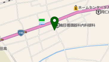 ベル薬局山田店の地図画像