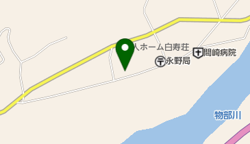養護老人ホーム白寿荘の地図画像
