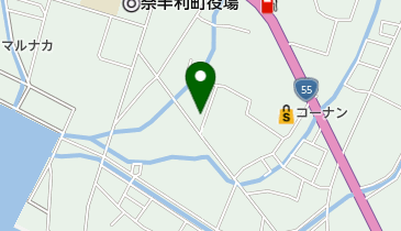 有限会社植野運送の地図画像