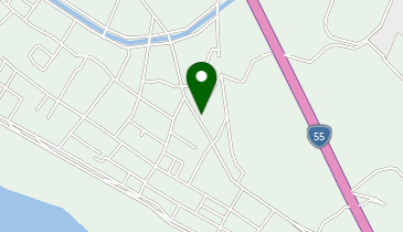 細川の散髪屋の地図画像