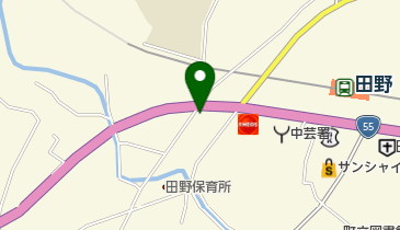 有限会社マルギンの地図画像